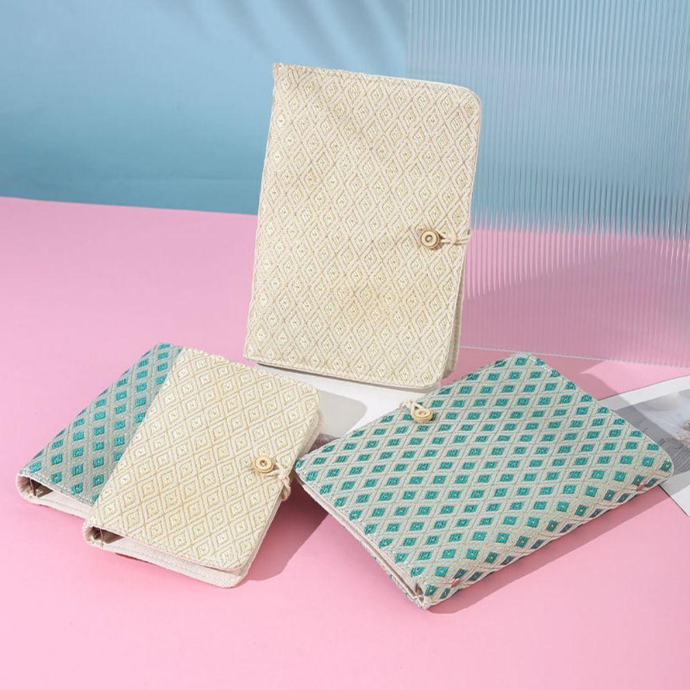 Creative Mini Budget Binder Cover Embroidered Notebook Cover  Photo Album Decor