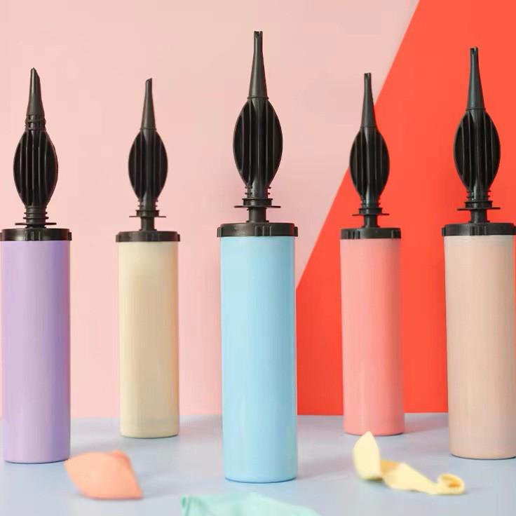 Korean-Style Macaron Color Bow Balloons for Baby Birthday Party Decor