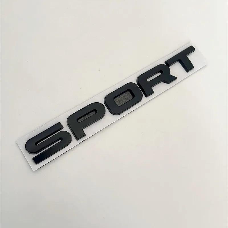 3D Metal Sport Car Rear Trunk Side Fender Emblem Badge Decals Sticker Styling Accessories For Land Rover Discovery Range Rover