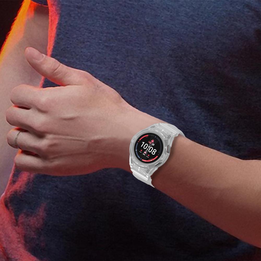 Coque de protection TPU pour cadre, bracelet de montre pour Samsung Galaxy Watch 7/6/5/4/FE 40 mm 44 mm, bracelet, étui bumper