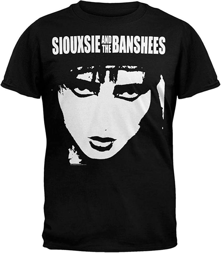 Men'S Siouxsie and The Banshees Face T Shirt