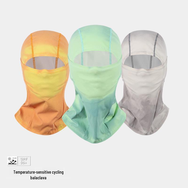 Color-Changing Thermal Winter Cycling Balaclava: Velvet-Lined, Windproof, Heat-Sensitive Ski Face Mask.