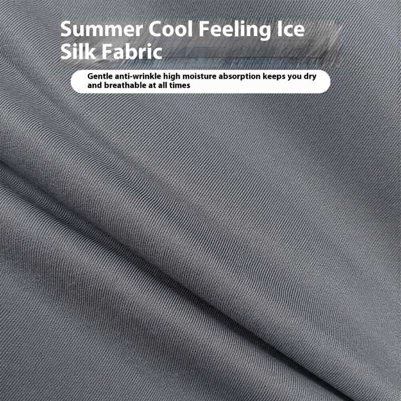 Ergonomic Memory Foam Car Seat Cushion With Lumbar Back Support Breathable Ice Silk Fabric For Driving Comfort