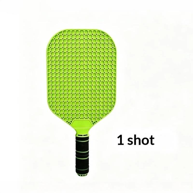 Scratch Resistant Pickleball Paddle Textured Honeycomb Core Non-Slip Grip for Outdoor Indoor Recreational Sports Use