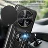 For Huawei Nova 12i 4G Case with Slide Camera Lid PC+TPU Kickstand Phone Cover