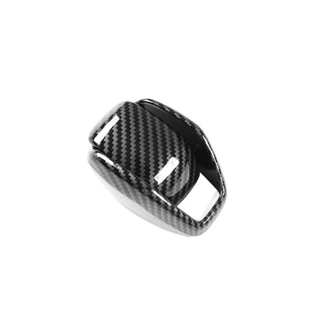 Carbon Fiber Look Gear Shift Knob Cover Kit For Toyota RAV4 XA50 -