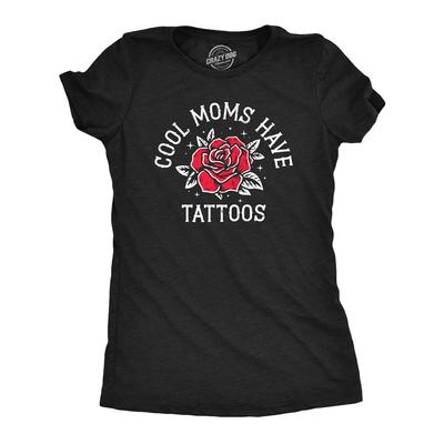 Moms Tattoo T-Shirt, Vintage Graphic Tee, Mother's Day Gift
