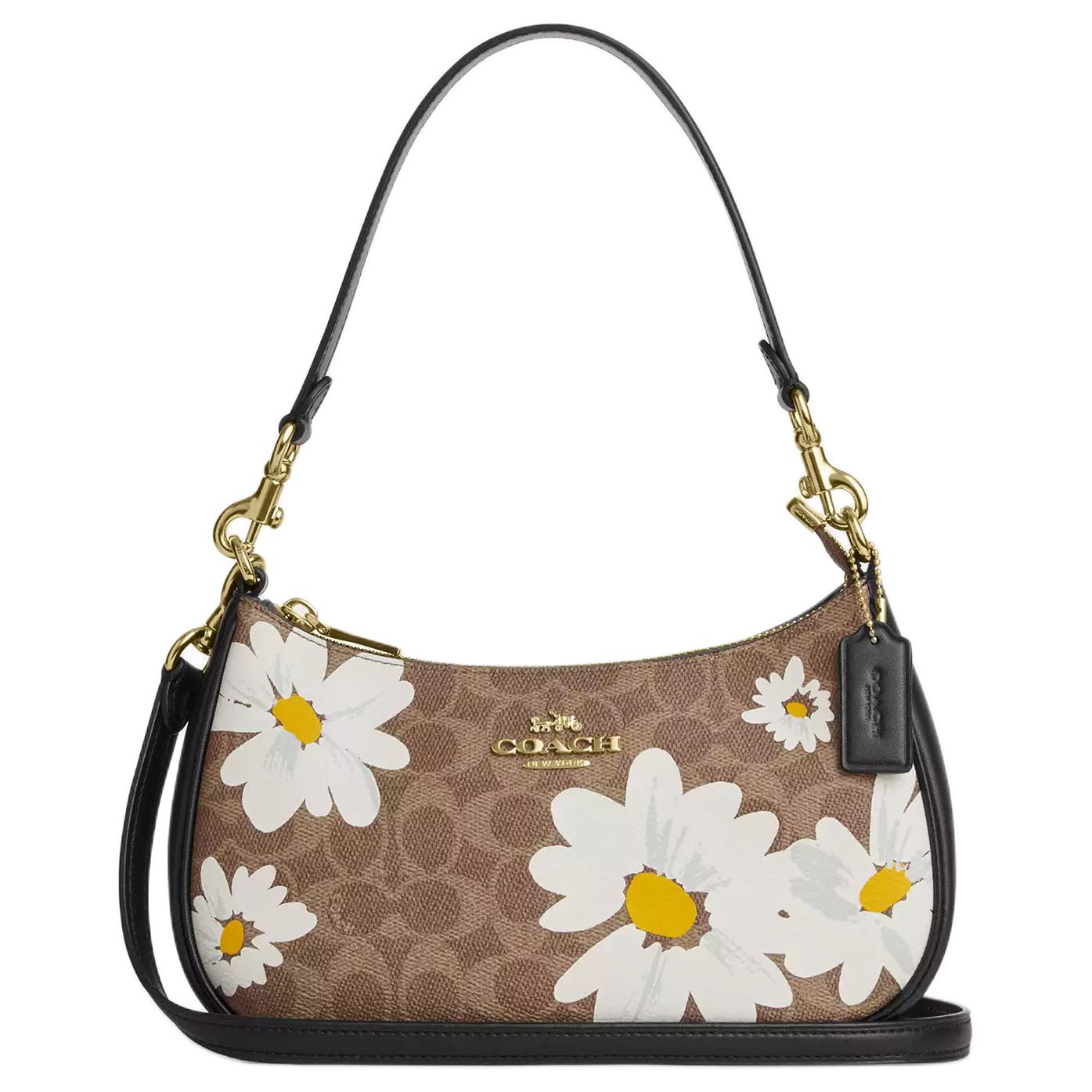 Coach Crossbody Bag Solid Color Leather Daily Commute CZ586-IMTAM Basic Set (Bag+Dust Bag)