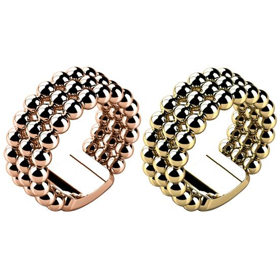 

Креативное мужское круглое кольцо на палец из бисера, широкое клубное уличное ювелирное изделие, подарок на день рождения