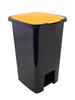 Pojemnik Na Odpady Sorta Z Pedałem Żółty 45L - Poj Sop Żół