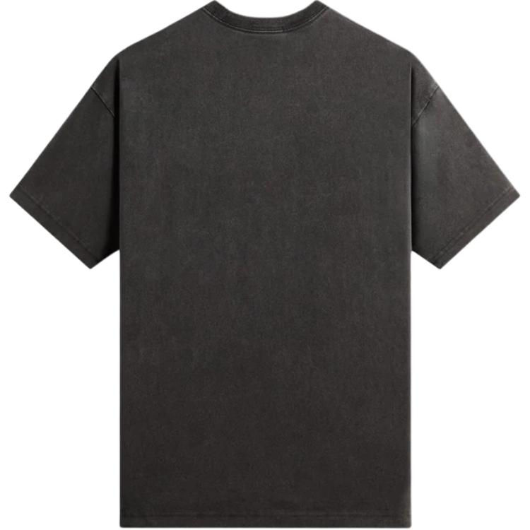 Kith For Back To The Future Chrome Title Vintage Tee Black Men Tops KHM030050-001