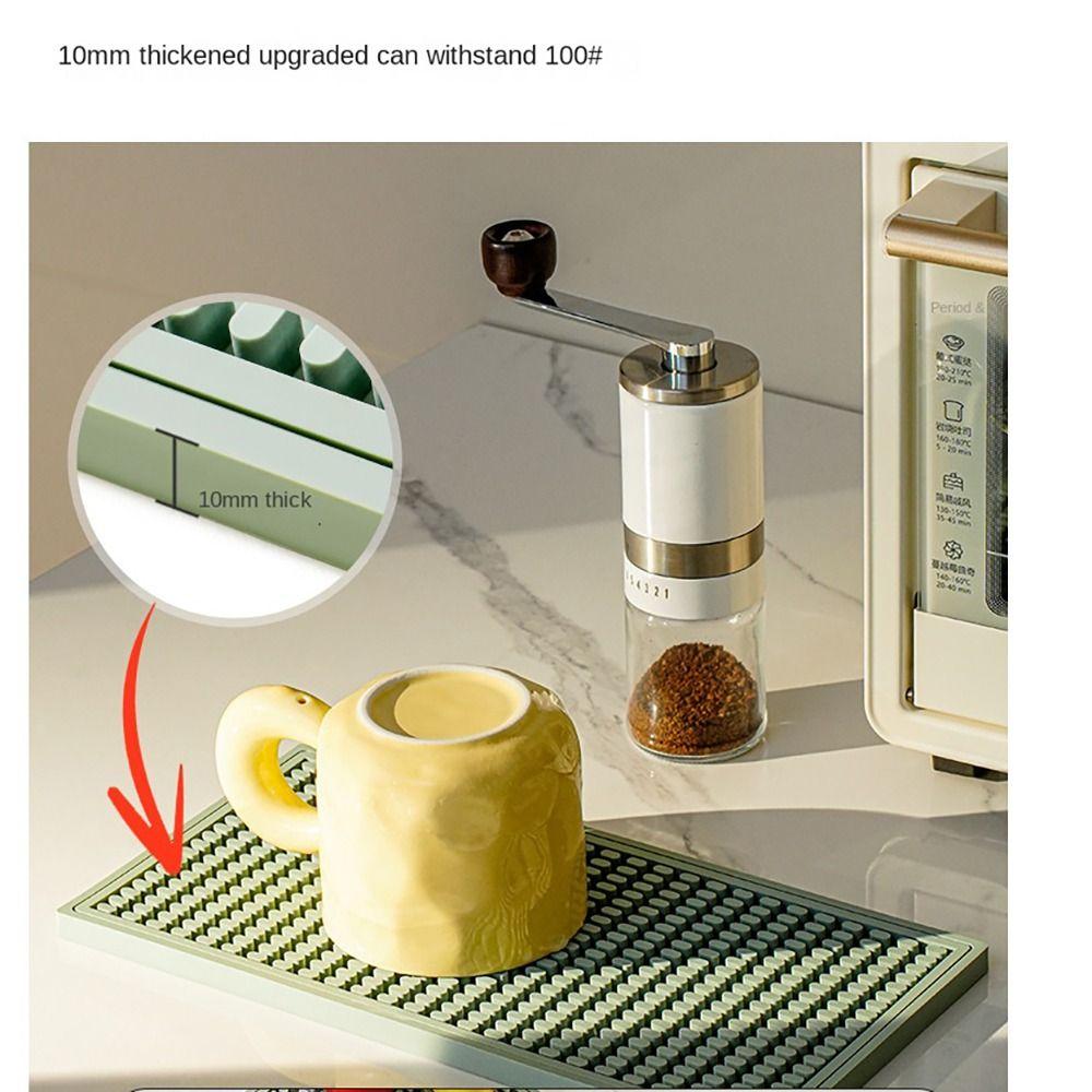 Fantasy Style Draining Mat Silicon Drying Mats 2024 Tableware Mat  Kitchen