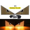 2Pcs Devil Eyes LED Car Headlight With Mini Projector Lens Turn Signal Lamp Bright Light