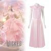 Enchanting Glinda Inspired Costume Dress For Halloween Retro Style Unisex Wearable Attire