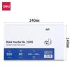 Deli 22005 80g Blank Voucher Paper