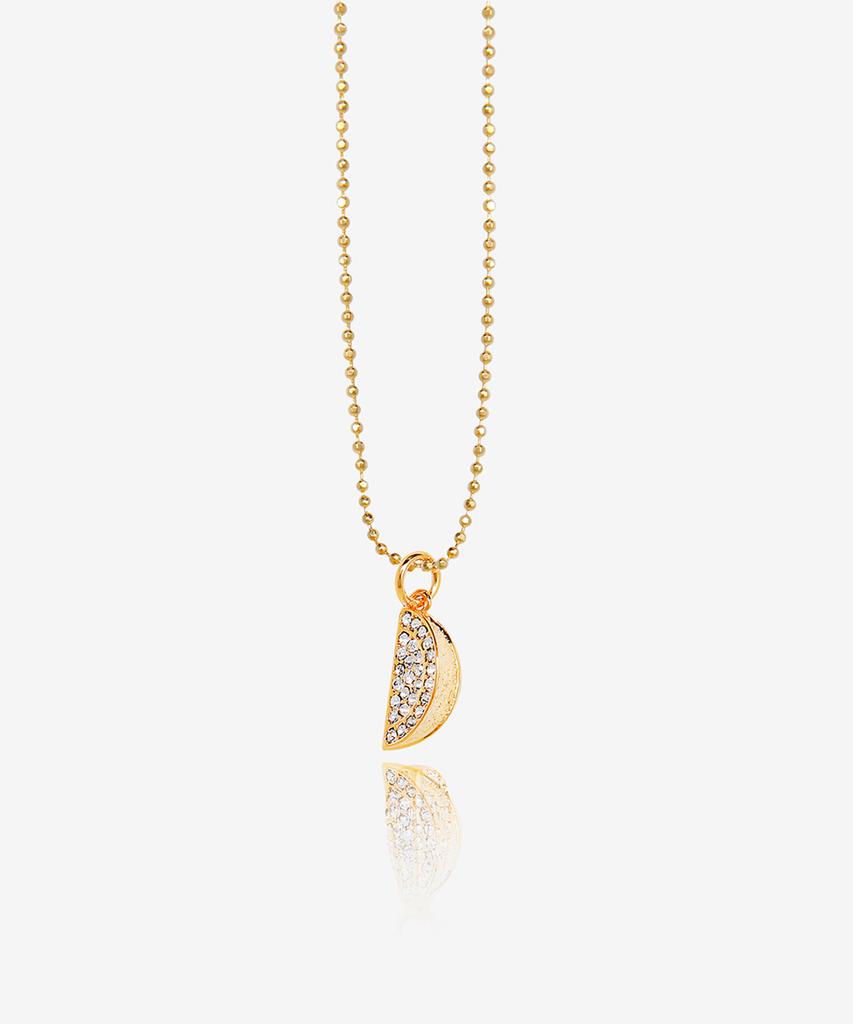 Sundaydiscoclub Cliff Pendant Necklace Gold