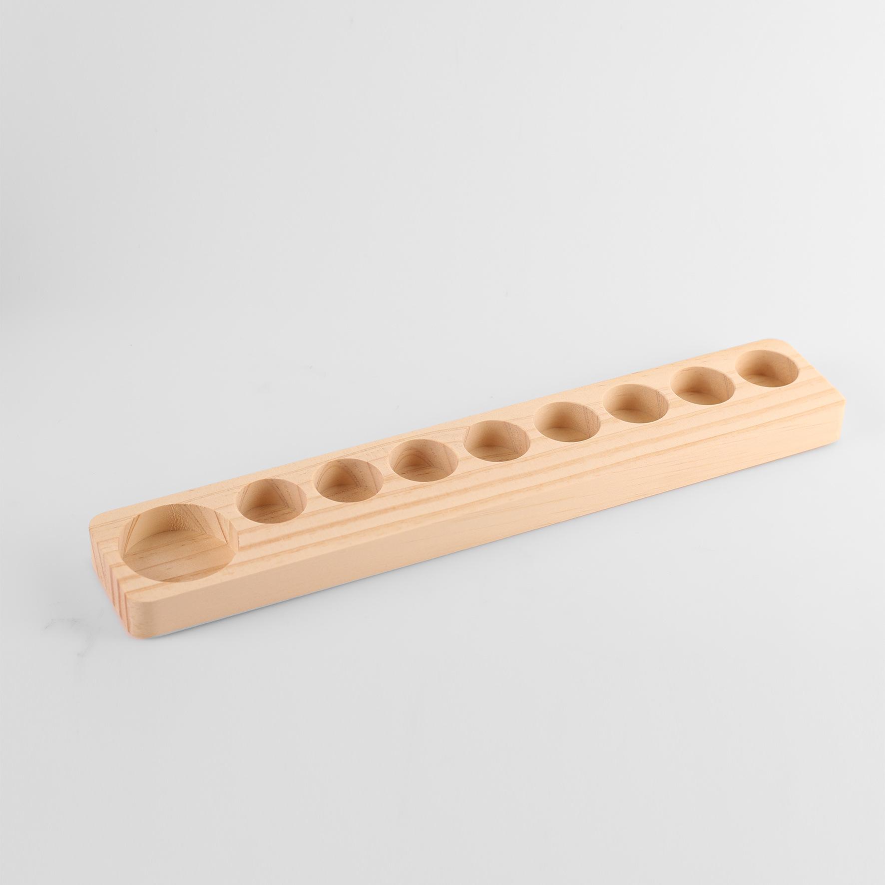

9-Grid Wooden Essential Oil Display Stand for doTERRA (Oils Not Included)