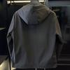 Trendy Men's Winter Cotton-Padded Hooded Jacket - Warm, Windproof, Versatile, and Fashionable Outdoor Coat