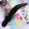 50pcs/pack Black Rooster Feathers Dyed Colorful Natural Pheasant Plumes 15-20cm/6-8 inch Costume Party Decor feathers for Craft