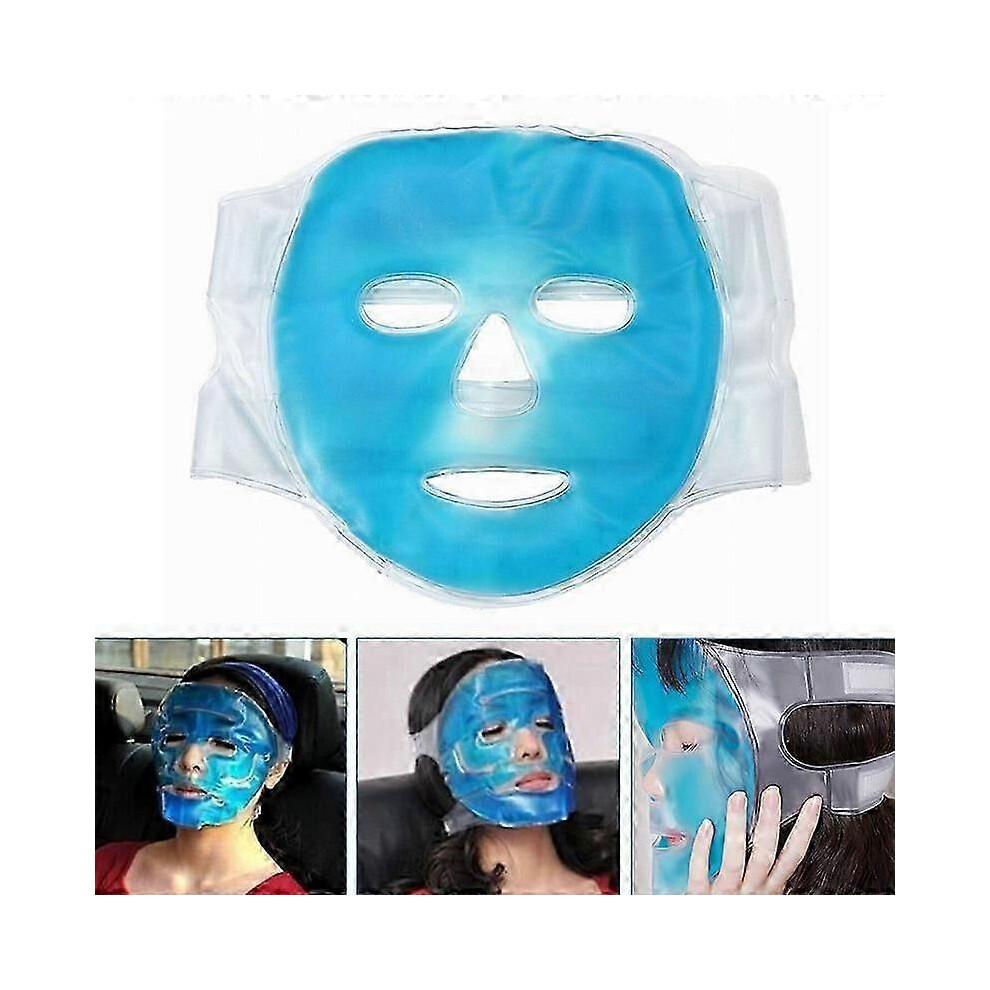 (1pc) Cooling Gel Ice Face Mask Relaxing Repairing Dark Circles Refresh Mask