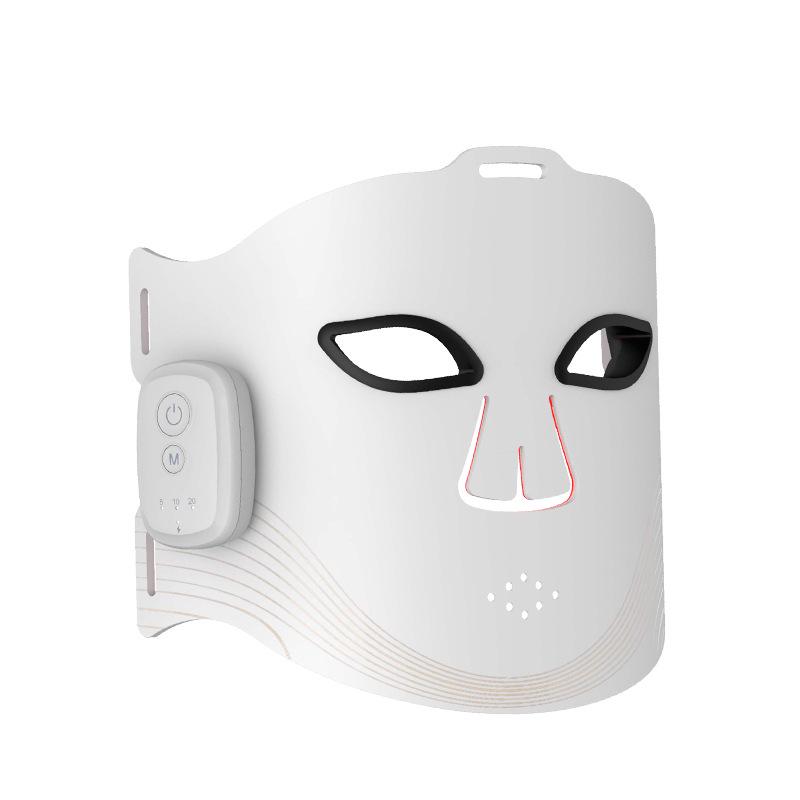 LED Photon Rejuvenation Gesichts- & Halsmaske mit Infrarotlichttherapie