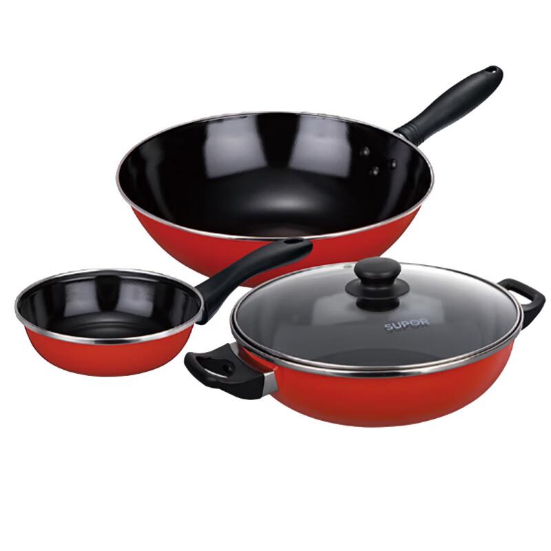 Supor Home Collection 3-Piece Cookware Set