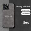 For Benz AMG Logo Suede Car All Inclusive Phone Case For iPhone 17 16 15 13 14 12 Pro Max Mini 8 XR XS 16 Plus 15Pro MAX Cover LL3