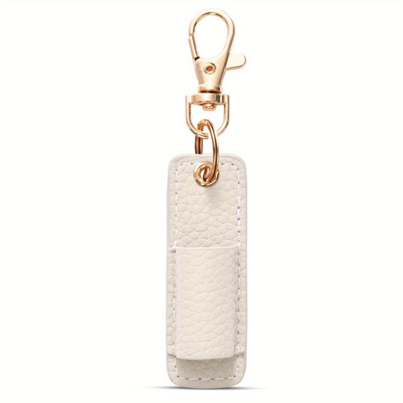 

Трансграничный узор личи однотонный держатель для ручки на шнурке: Портативный чехол для ручки и клипса для очков белый