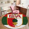 FC Augsburg Print Round Rug, Washable Floor Carpet, For Entryway Dorm Laundry Room Office Study, Home Decor Birthday Christmas Gift