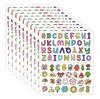 Waterproof Cartoon Letter Stickers for Cups, Lunch Boxes, Phones, & Journals - Cute DIY Gifts for Kids