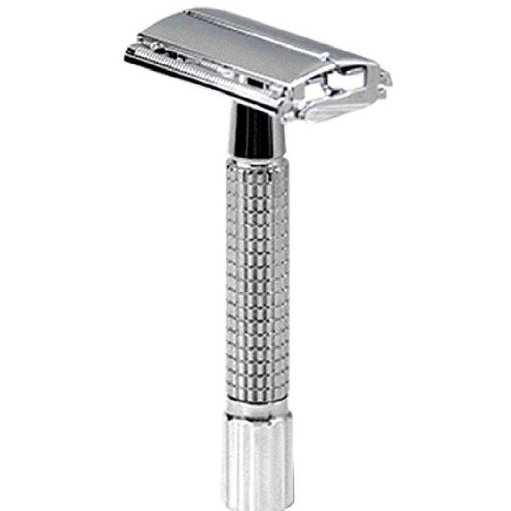 Classic Razor Handle Razor Holder Men 's Shaving Face Razor Blades Shaving Machin Safety Stainless Steel for Men Barber Straight