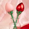 Rose Jewelry Box Creative Ring Necklace Packaging Display Boxes Wedding Ring Gift Box Women's Rings Jewelry Pack Storage Boxes