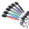 Golf Club Brush & Club Groove Cleaner Retractable Zip-line Carabiner, Lightweight, Ergonomic Design, Easily Attaches to