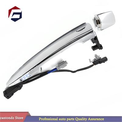 Car Front  Right Chrome Exterior Door Handles Silver 826469N00A For Nissan Leaf Maxima Murano