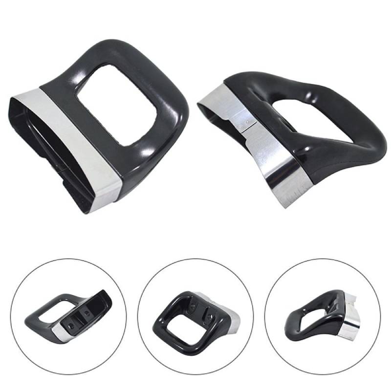 2-teiliger Ersatzgriff für Schnellkochtöpfe mit 2 Löchern, Topfgriff aus Metall, Topfgriff, kurzer Seitengriff für Küchenherd, Dampfgarer