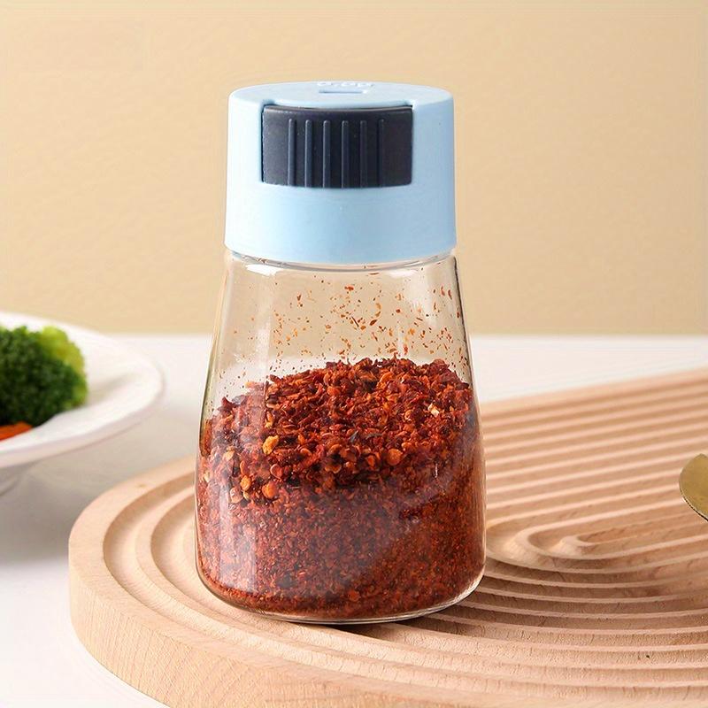 1PC Household Kitchen Seasoning Bottle Combination Set Press Quantitative Seasoning Bottle Set Household