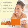 Persimmon Body Wash + Persimmon Soap Bar Set for Body Odor Control, Purifying Deodorizing Body Soap for Eliminating Odor, Skin Brightening Less
