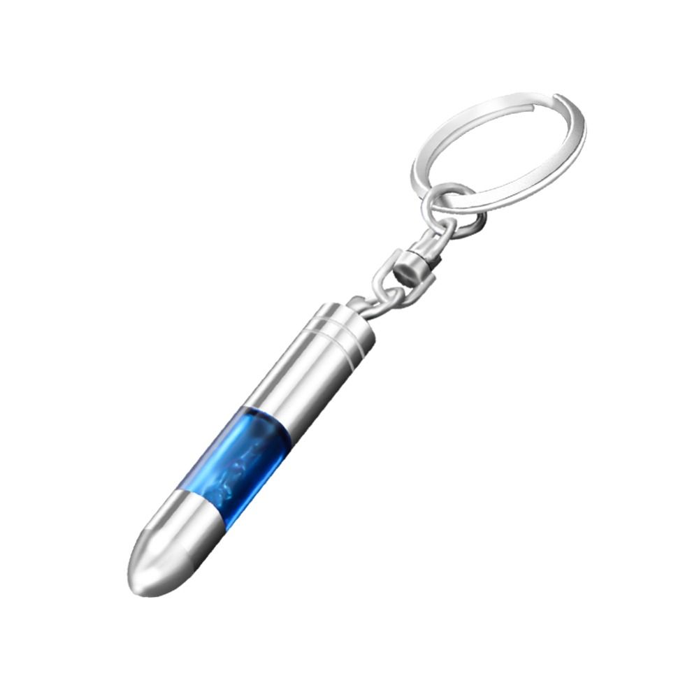 

Winter Supplies LED Light Anti-Static Keyring Static Eliminator Discharger Anti-Static Keychain blue-Magnetic