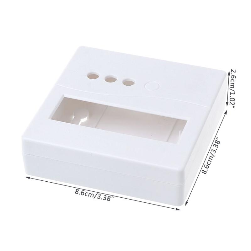 86 Plastic project box enclosure case for diy LCD1602 metertester with button KH