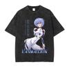 Rei Ayanami Anime Bavlněné Tričko Unisex Bavlněná Trička Neon Genesis Evangelion