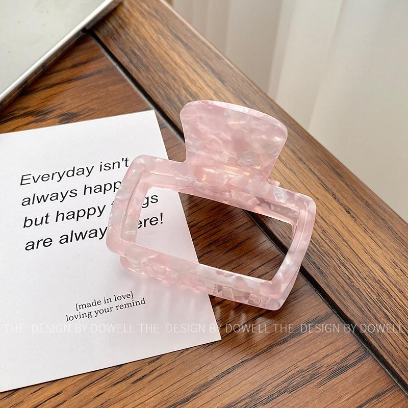 Hair Elegant Acetate Claw Clip With Minimalist Design For Effortless Perfection Updo