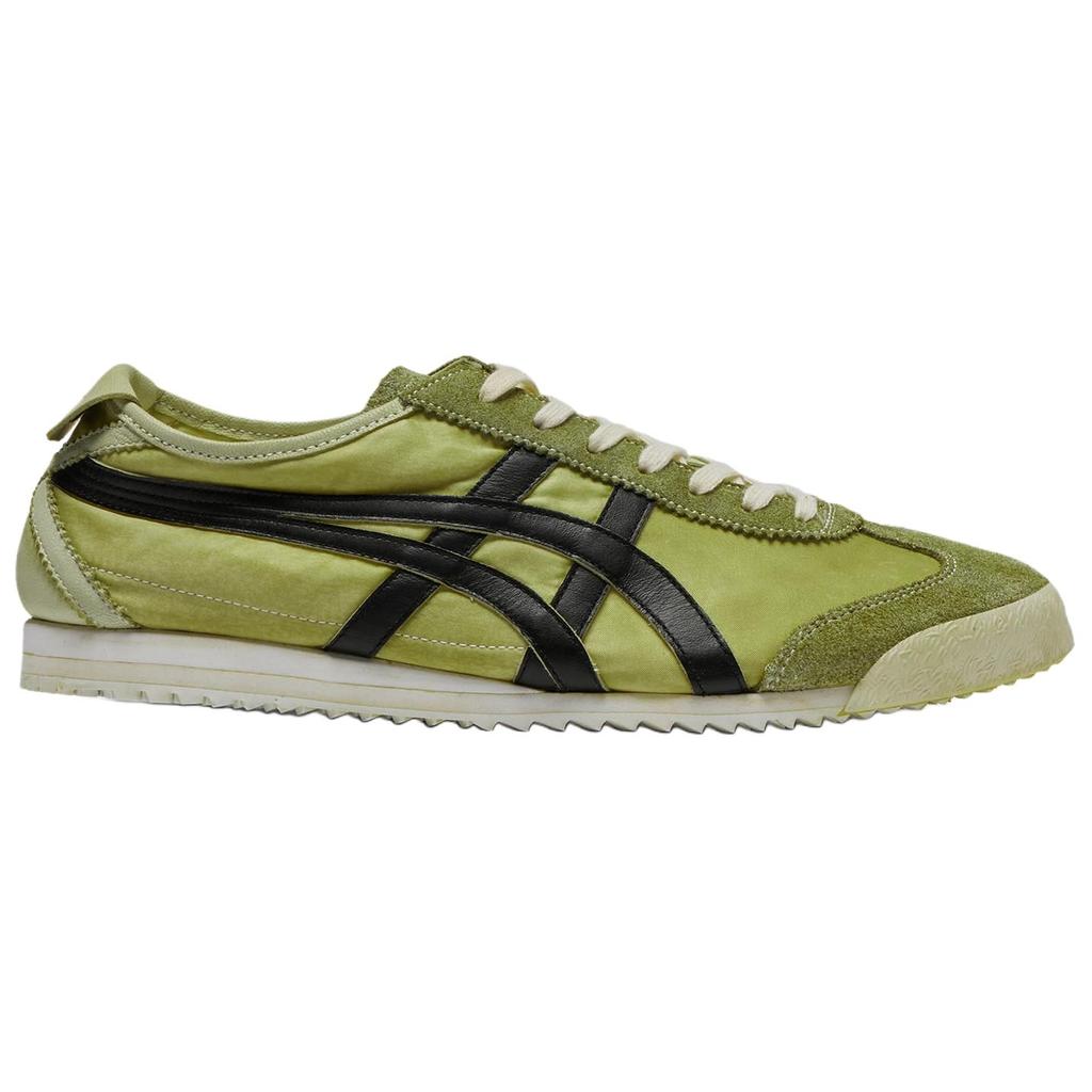 ONITSUKA TIGER Mexico 66 Nm Comfortable Fashion Non-Slip Wear-Resistant Low-Top Casual Shoes Unisex Sneaker Green Black 1183C460-300