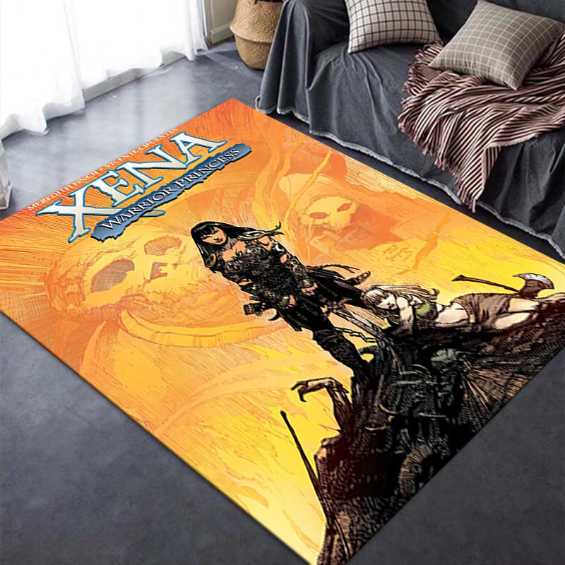 2025 New Xena Warrior Carpet Rug for Living Room Bedroom Home Sofa Decoration,Kids play Non-slip Floor Mat252