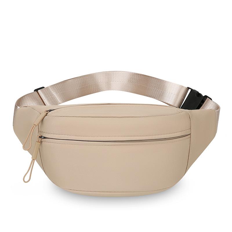 1 Stück Unifarbene Bauchtasche Damen Einfach Freizeit Reise Schulter Umhängetasche Sport Handy Tasche Outdoor Tragbar Mode Brusttasche Trend