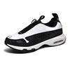 Large size autumn sports air cushion cushioning zipper lightweight casual running shoes