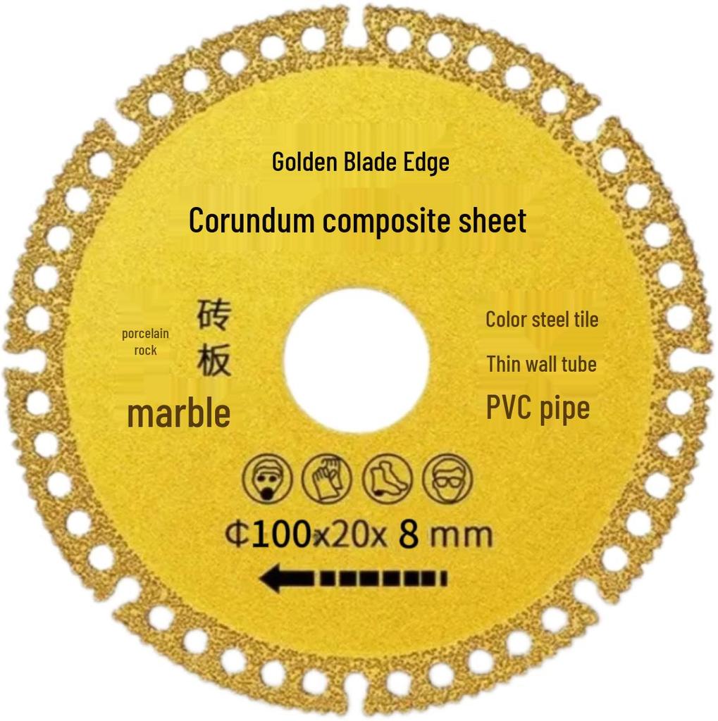 Versatile Cutting Blade for Tiles, Marble, Sintered Stone, Color Steel, Metal, and Glass