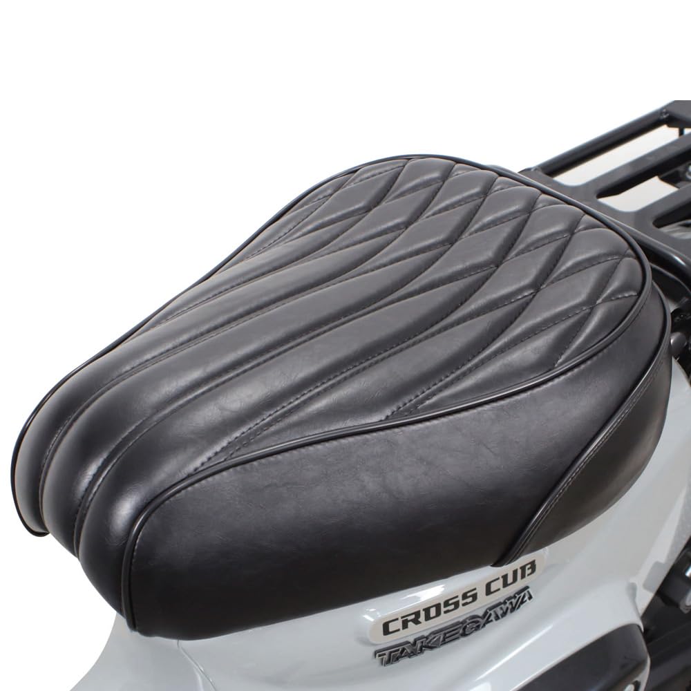 Special Parts Takegawa Classic Seat (Black) for Super Cub 50/110 and Cross Cub 50/110