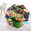 1 Stück Automatischer Faltregenschirm - Roronoa Zoro Muster Tragbares faltbares Design mit 8 Speichen Weihnachts-Geburtstagsgeschenke