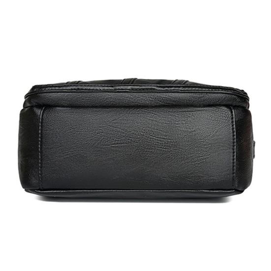 Dames Crossbody Portemonnee Kunstleer Crossbody Tas Eenvoudige Schoudertas met Meerdere Vakken Handtas voor Pendelen Winkelen Dates