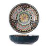 Zhi Shi Bohemian Bellitis Stone Pattern Ceramic Dinner Plate